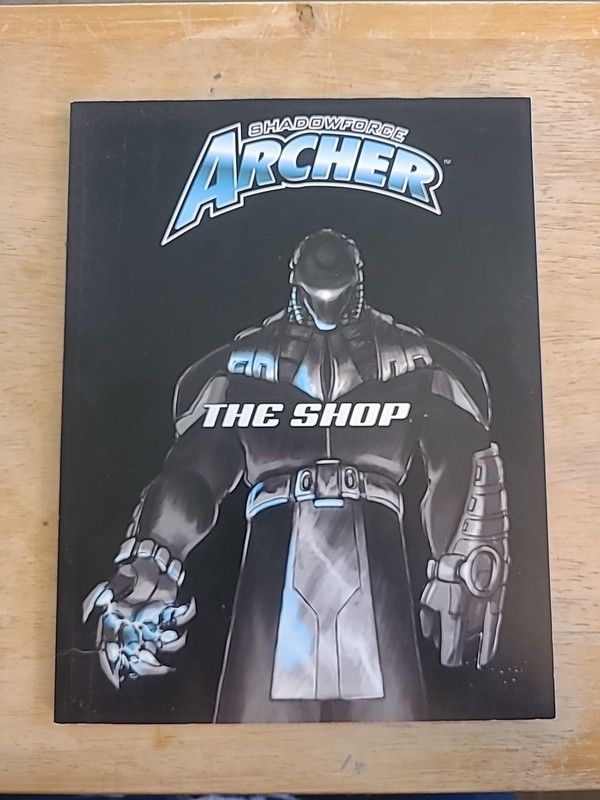 Spycraft Shadowforce Archer RPG, The Shop Sourcebook, AEG-1008,Please Look!