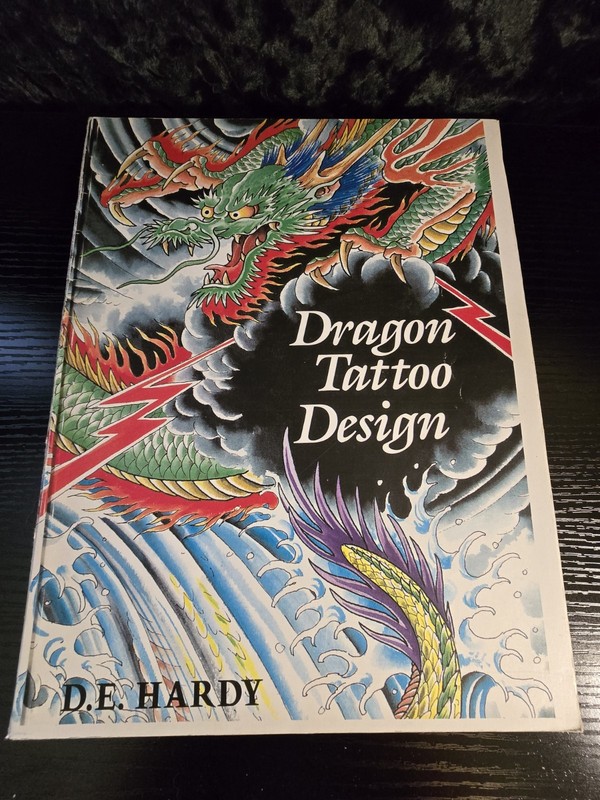 Dragon Tattoo Design by Donald E. Hardy (2005, Hardcover)