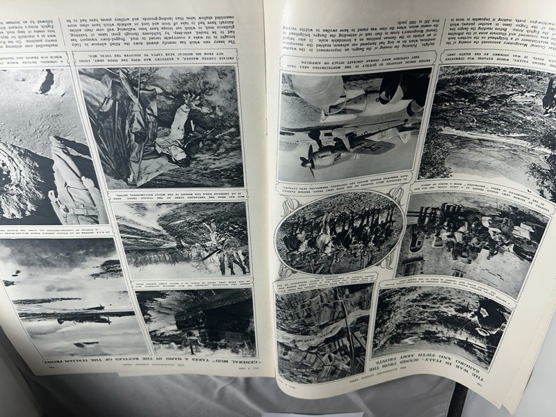 THE ILLUSTRATED LONDON NEWS all 4 are from December 1943 LOTS of Pic & News WW2 gallery