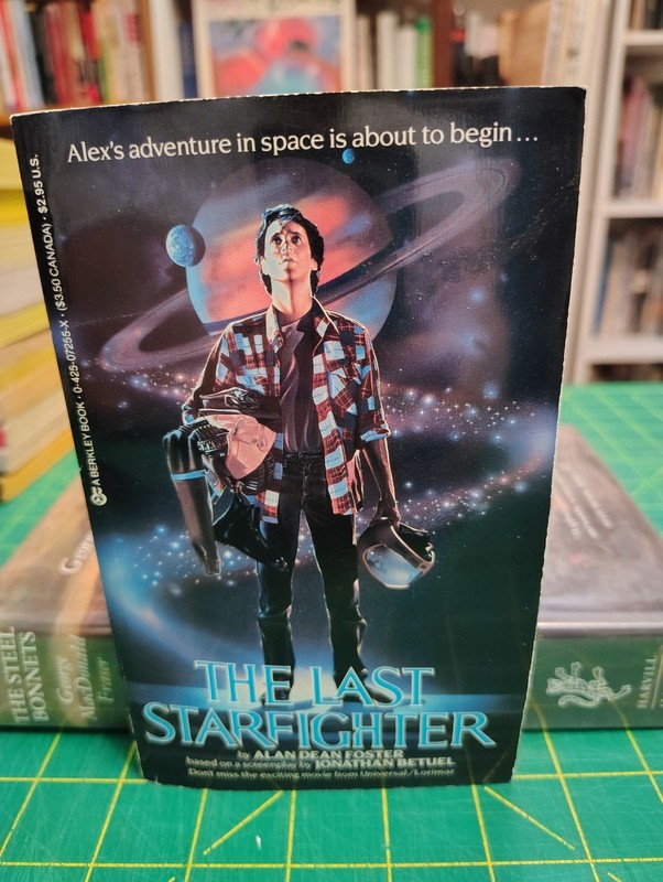 The Last Starfighter Alan Dean Foster 1st Berkely Paperback 1984 Move Tie-In NEW