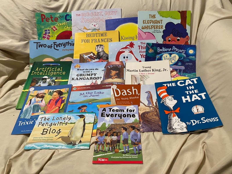Childrens Softcover Book Lot Various Subjects 17 Total