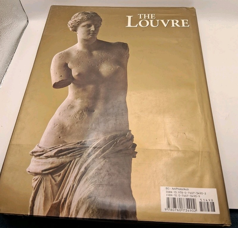 The Louvre – Hardcover by Alexandra Bonafante-Warren VG coffee table book in DJ