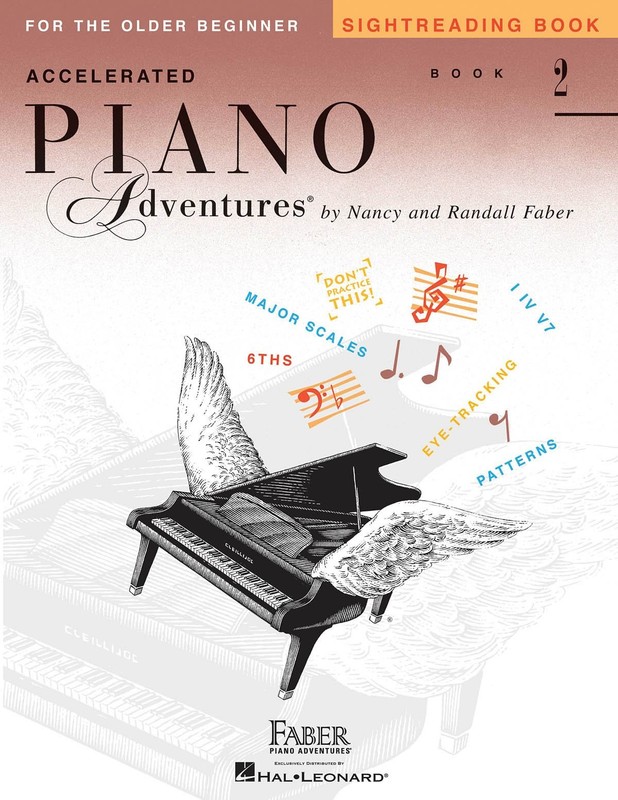 Accelerated Piano Adventures for the Older Beginner: Sightreading – Book 2 |…