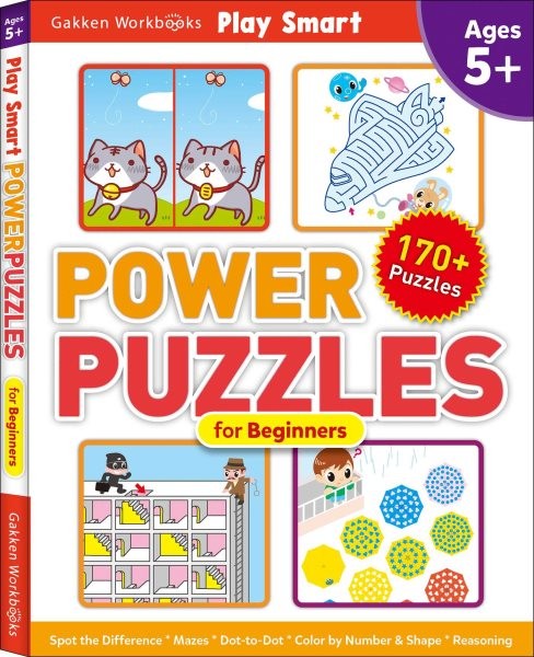Play Smart Power Puzzles for Beginners, Paperback by Gakken Early Childhood E…