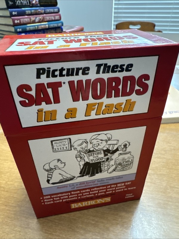 Barron’s Sat Prep Ser.: Picture These SAT Words in a Flash by Philip Geer and…