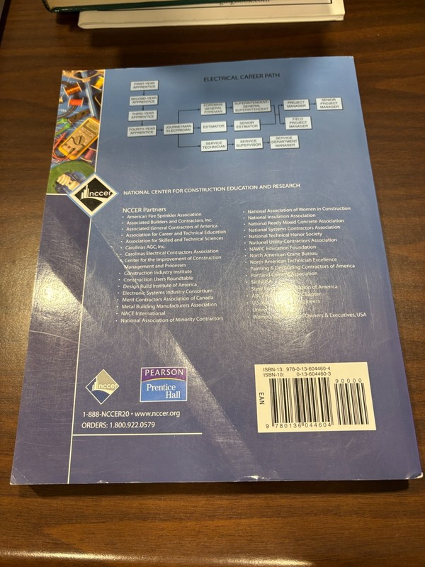 Electrical, NCCER, Contren Learning Series, level one book gallery