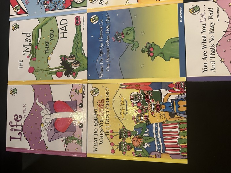 Lot of Children Books Life Lessons Life By Big M Signed Margaret Stagmeier gallery