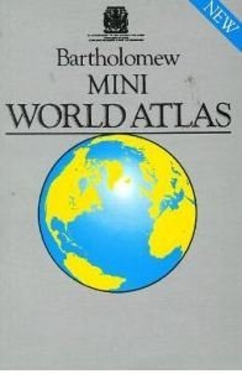 Mini World Atlas Hardcover John Bartholomew and Son