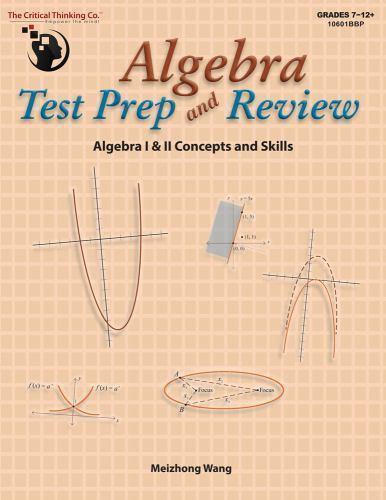 Algebra Test Prep and Review Ser.: Algebra Test Prep and Review : Algebra I and