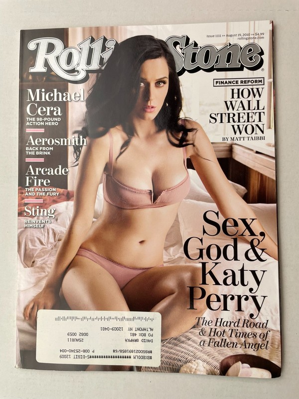 Rolling Stone Magazine Katy Perry Issue 1111 August 2010