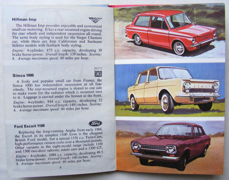 Ladybird Book - Motor Cars -Recognition-Series 584 - Good/Very Good +FREE COVER+ gallery