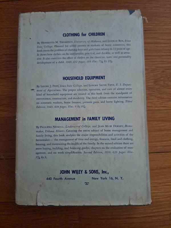 Food for Fifty 3rd Edition, 1953, HB in VG condition W/DJ In Poor Condition gallery