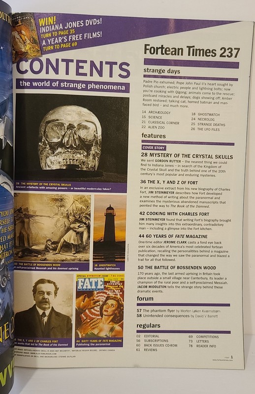 FORTEANTIMES - CRYSTAL SKULLS (FT237 SPECIAL 2008) gallery