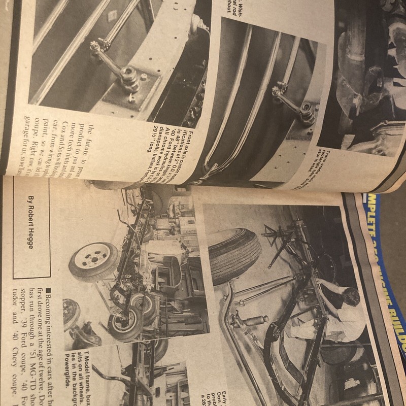 ROD POWER magazine feb 1977 16 Color Pages. 22 Tech Pages. T-588 gallery