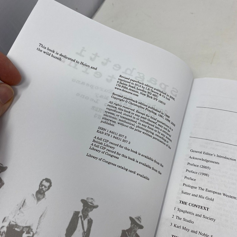 Spaghetti Westerns Christopher Frayling Cowboys and Europeans Sergio Leone Book gallery