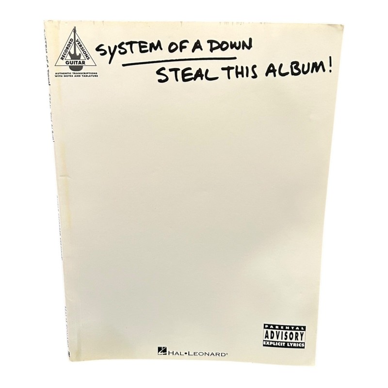 System of a Down / SYSTEM OF A DOWN STEAL THIS ALBUM 2003 Guitar Hal Leonard