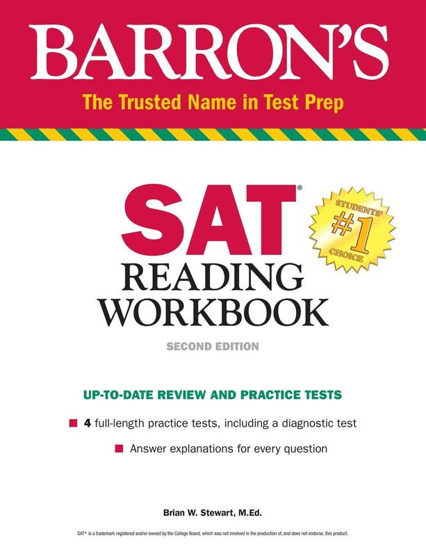 SAT Reading Workbook (Barron’s SAT Prep)