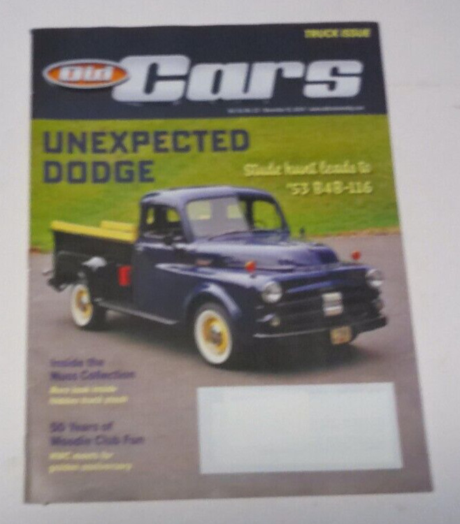 OLD CARS MAGAZINE November 15, 2024, No 22, Back Issue, FEATURING STUDABAKER 53