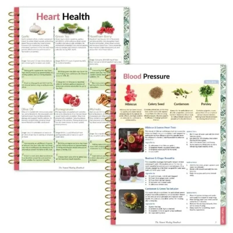 The Natural Healing Handbook, Spiral-Bound Guide for Herbal Remedies and Natural gallery
