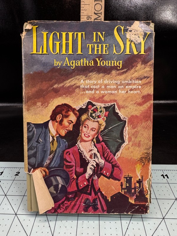 Light in the Sky by Agatha Young Hardcover W/DJ Vintage 1948 First Edition