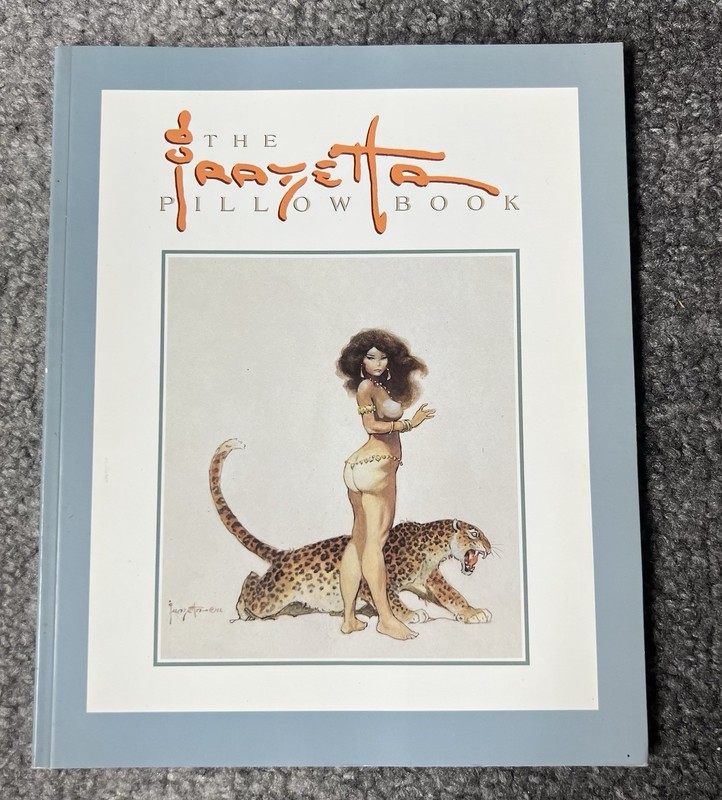 The Frazetta Pillow Book NM 1994 by Frank Frazetta 1st Edition SC Fantastic Art!