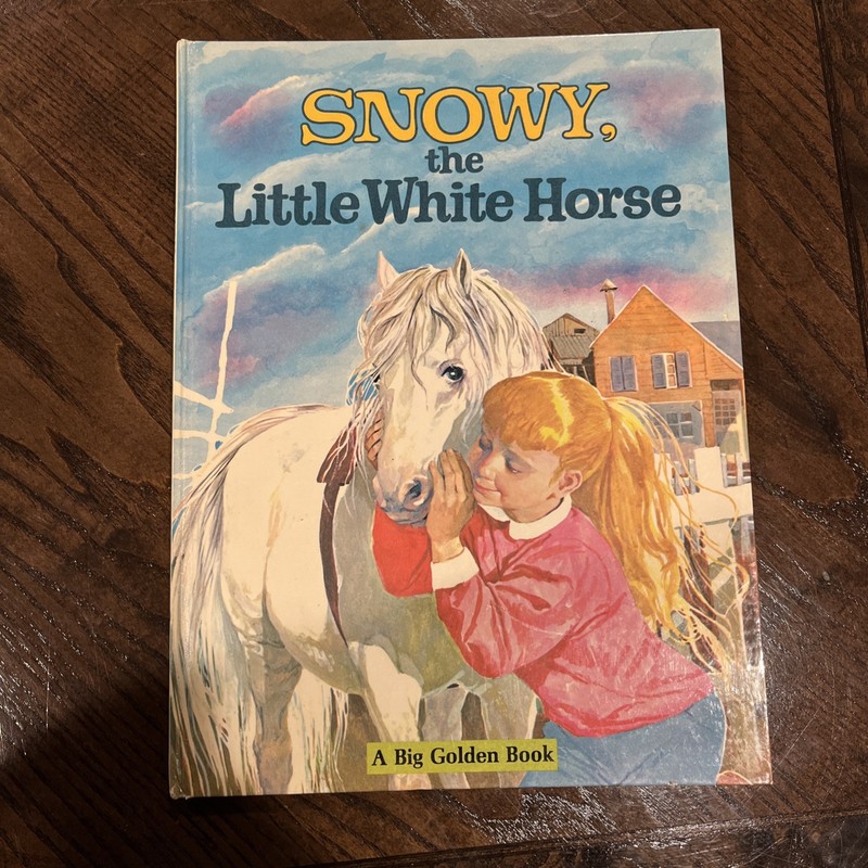 Snowy the Little White Horse Big Golden Book 1965