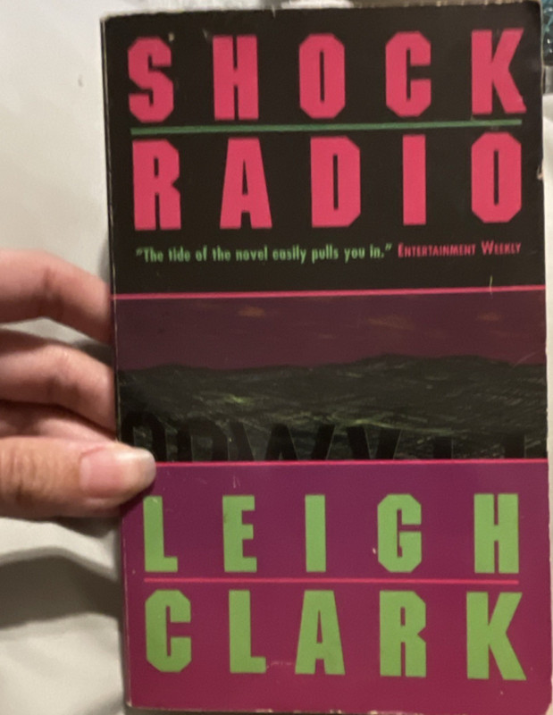 Shock Radio Leigh Clark Mass Market Paperback Tom Doherty 1994 Mystery Novel
