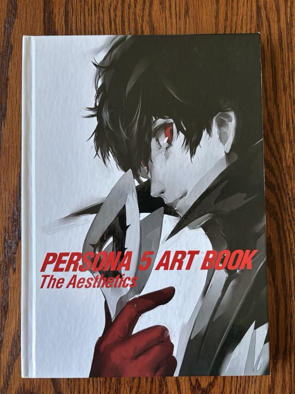 Persona 5 Art Book The Aesthetics Illustration Shigenori Soejima Video Game