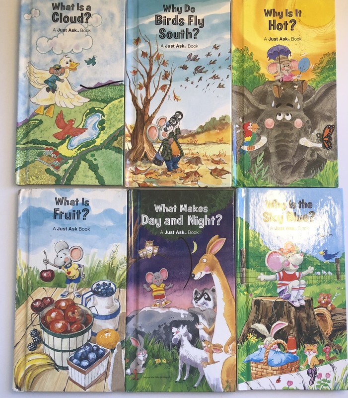 Lot 14 Just Ask Weekly Reader Books What Is Series Childrens Science Nature HB gallery