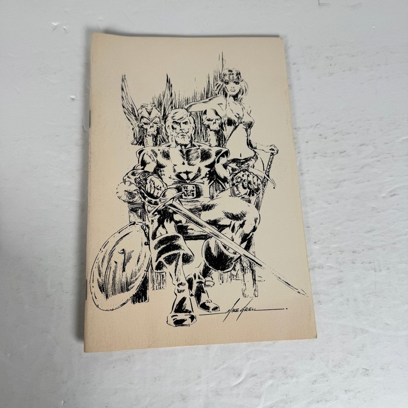 1977 Chicago Comicon Program Mike Grell Chester Gould Stan Lee Harvey Kurtzman