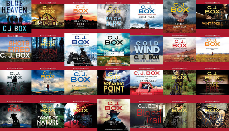 C.J. Box – Joe Pickett Audio Book Series (27 Audiobooks on USB or DVD)