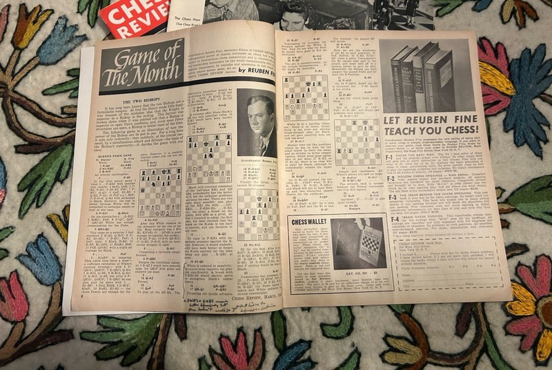 Chess Review The Picture Chess Magazine 1944 1945 17 Total Free Shipping gallery