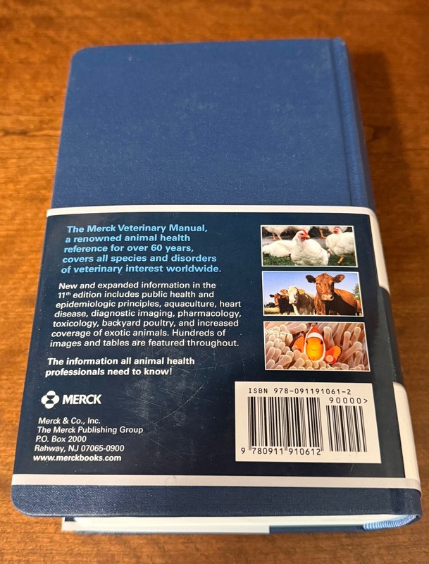 Merck Veterinary Manual by Merck (2016, Hardcover) gallery