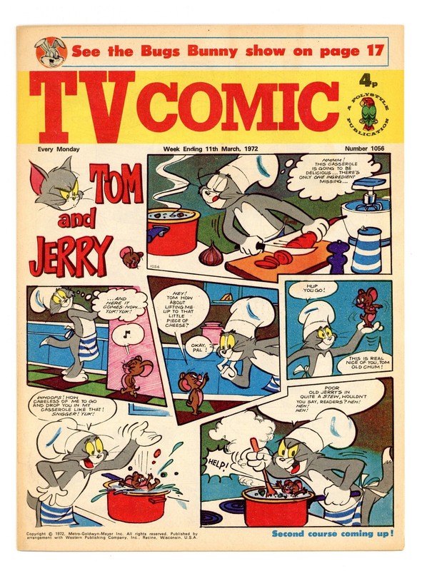 TV Comic Mar 11 1972 FN/VF 7.0