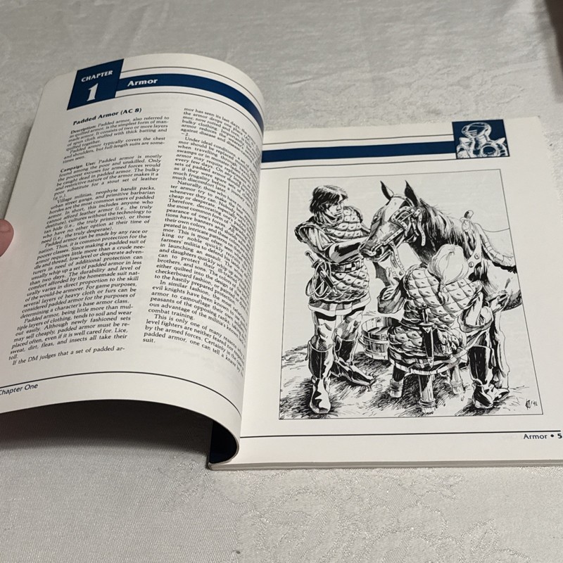 Arms and Equipment Guide by TSR Inc. Staff (1991, Hardcover) Excellent Cond. gallery