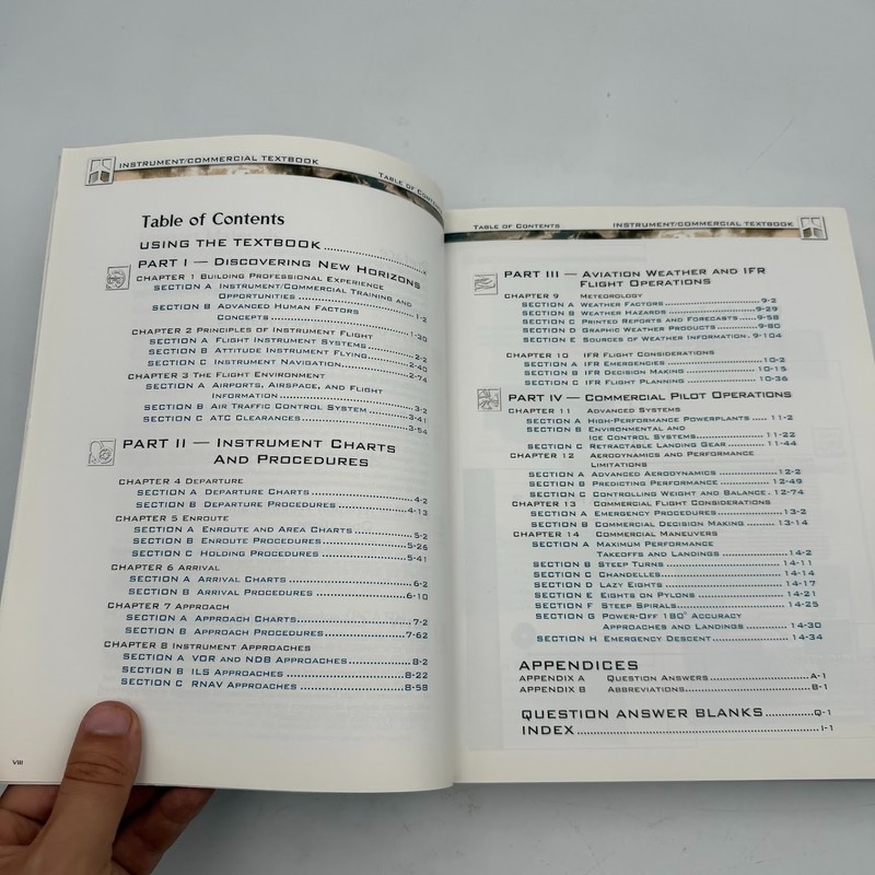 GFD Instrument/Commercial Textbook by Jeppesen Guided Flight Discovery Aviation gallery