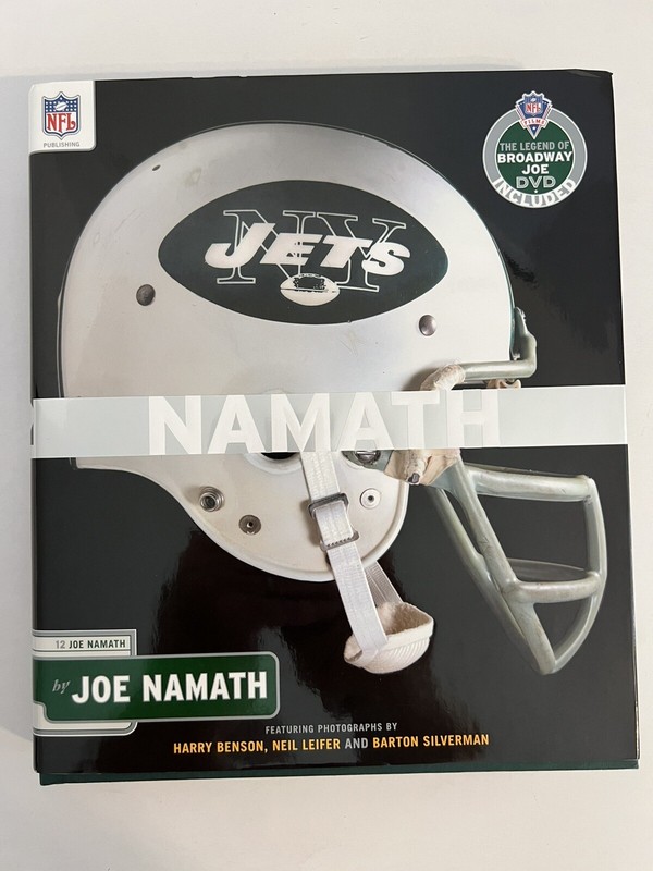 Namath By Joe Namath 2006 Rugged Land Hardcover w/Dust Jacket No DVD