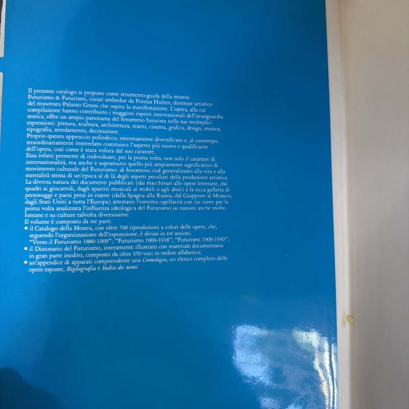 Futurismo & Futurismi Art Exhibition Bompiani Italy 1st Edition PB 1986 gallery