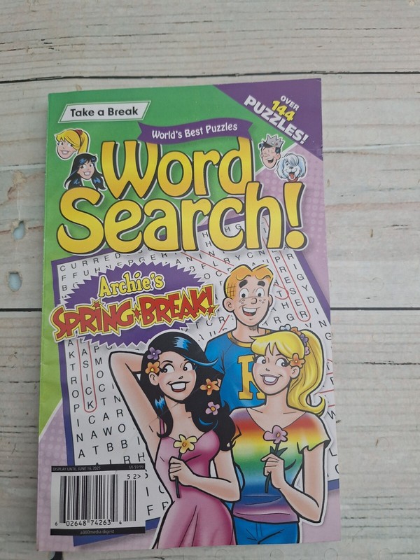 World’s best world search! March 2025 Magazine Archie’s Spring Break