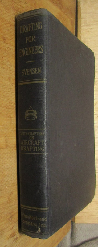 Drafting for Engineers by Carl Lars Svensen 2nd Edition 1957 Hardcover gallery