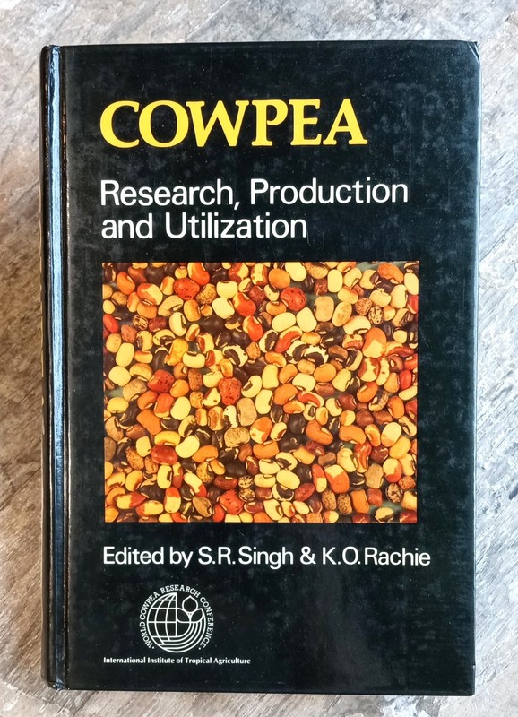 Cowpea Research, Production, And Utilization ~1985 HC~ Singh SIGNED Rachie 🫘🫒