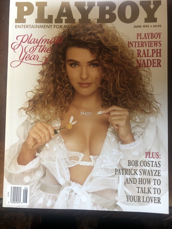 Playboy June 1992 Patric Swayze Ralph Nader Playmate Of The Year Jokes 182 Pages