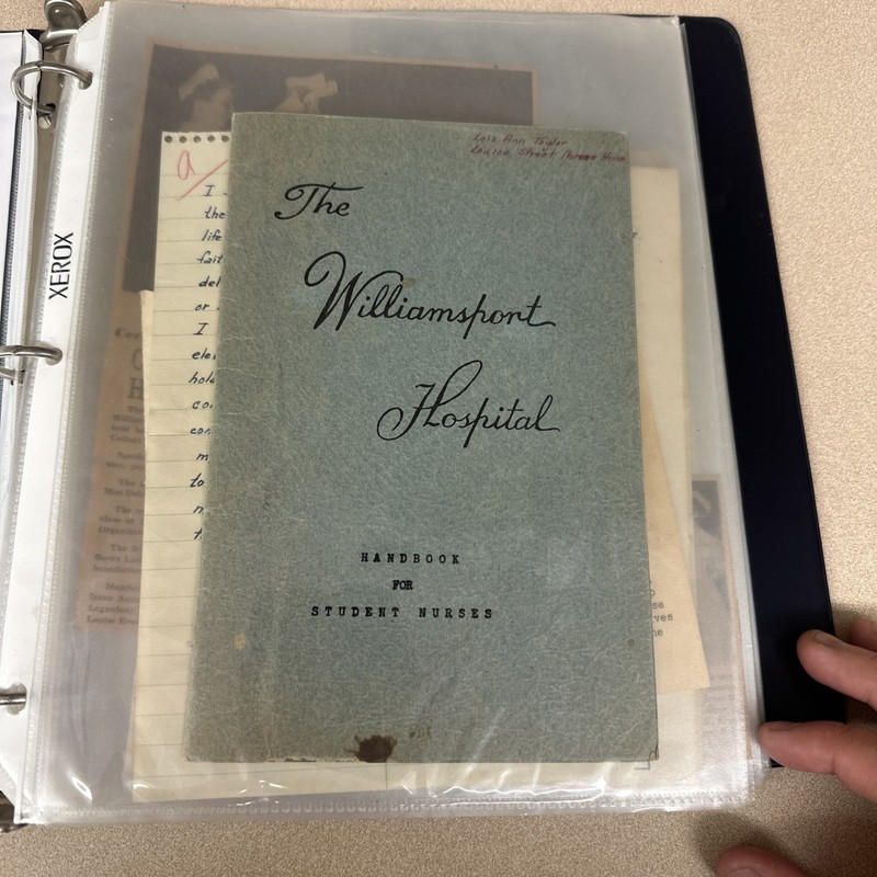 Vtg Nursing School Student Notes Manuscripts Diary Ephemera 1950’s 60’s Licenses gallery