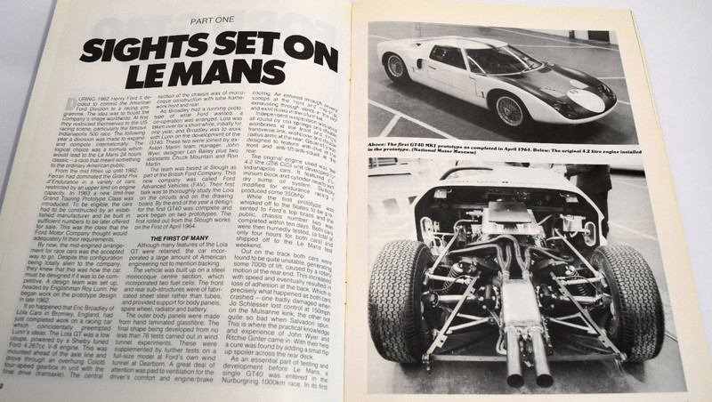 Ford GT40 Sports Cars: Supercars in Profile No. 1 by Steve Archibald *VERY GOOD* gallery