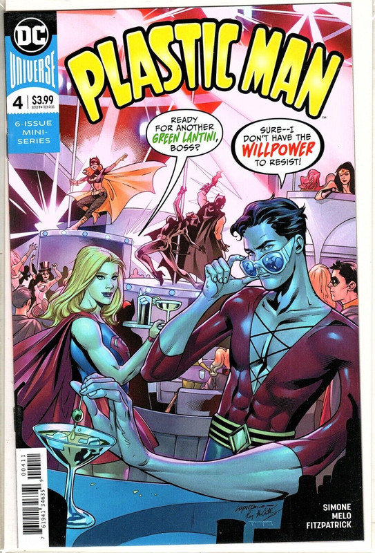 Plastic Man Issue 4 of 6 in Mini Series Comic Book Near Mint