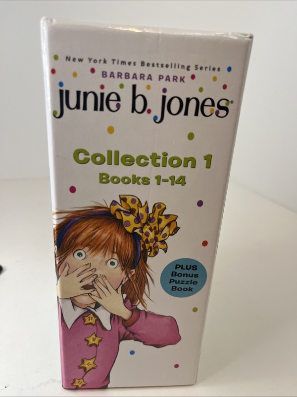 Junie B. Jones Box Set --Collection 1-- Books 1-14, NO Puzzle Book Barbara Park gallery