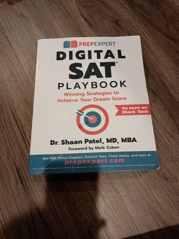 Prep Expert Digital SAT Playbook : Winning Strategies to Achieve Your Dream…