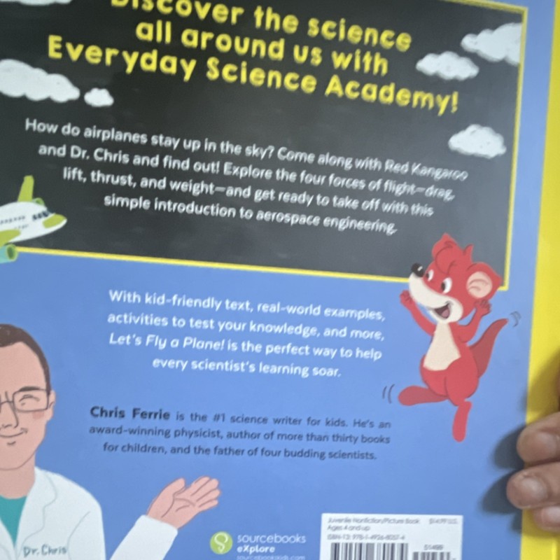 Everyday Science Academy Let's Fly a Plane! Chris Ferrie Picture Book Science gallery
