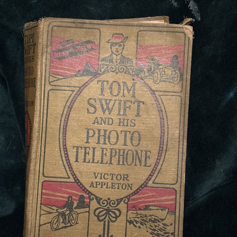 TOM SWIFT and his PHOTO TELEPHONE – Antique Version Of FaceTime 1914