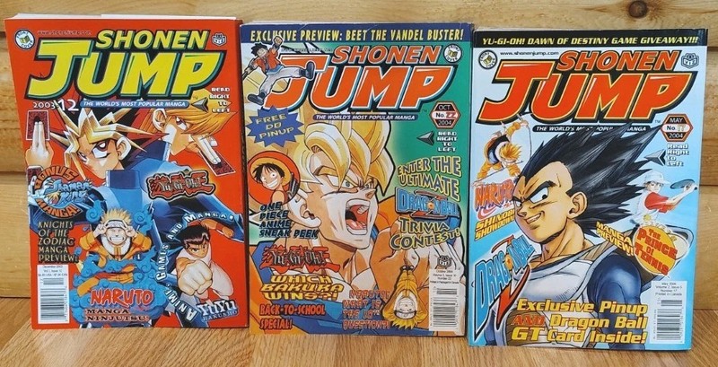 SHONEN JUMP MANGA MAGAZINES 2003-2005 LOT OF 13 GOOD CONDITION gallery